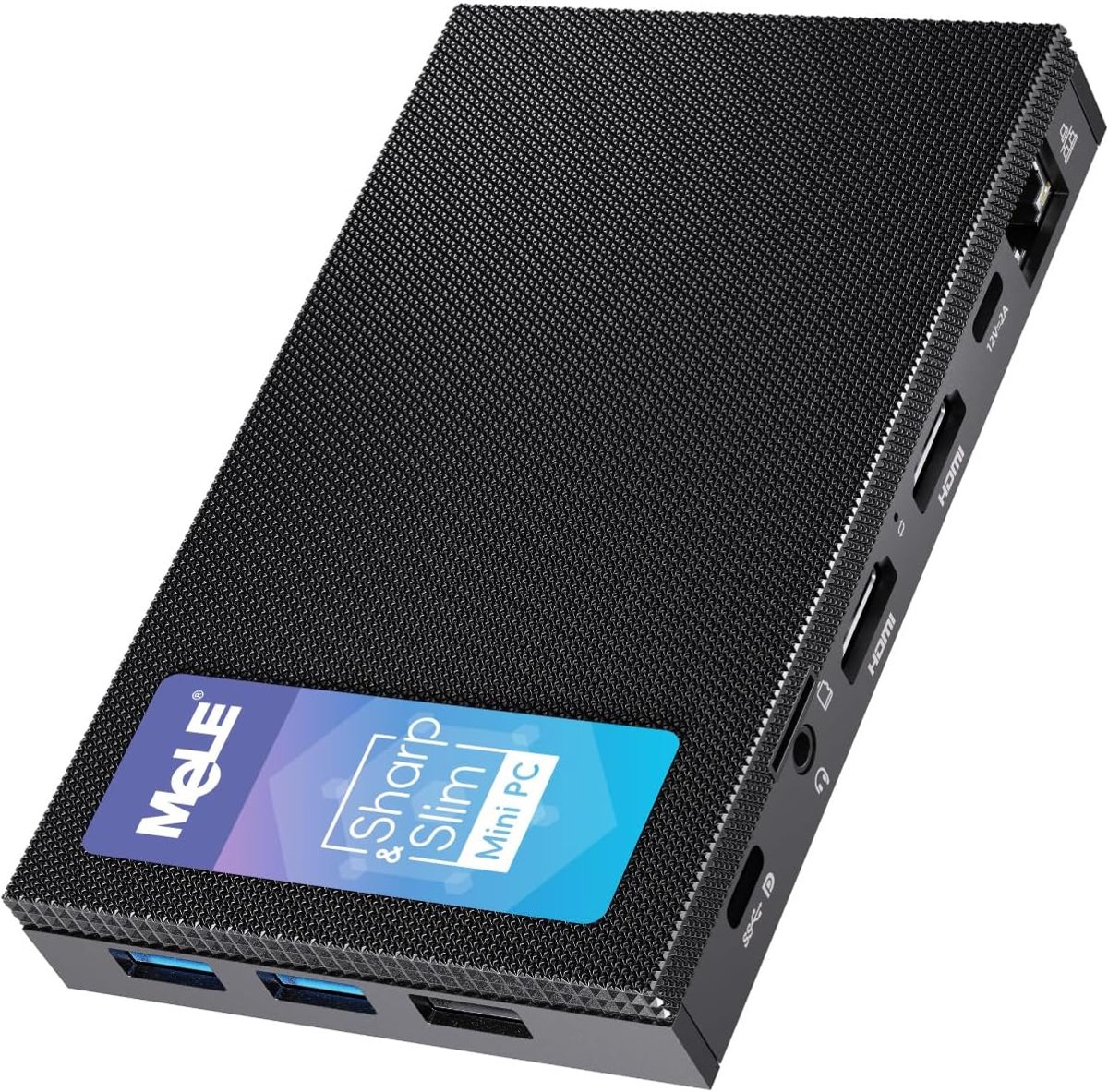 Mini PC N100 32GB 512GB - Fanless ontwerp - Dual HDMI en USB-C - Ideaal voor thuiswerk en entertainment - ShopVlot