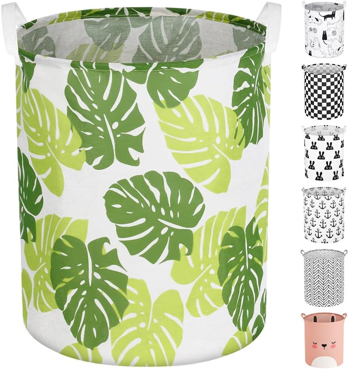 Wasmand 50cm - Opvouwbaar - Waterproof - Perfect voor slaapkamer en badkamer - ShopVlot