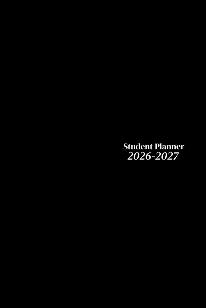 Student Planner 2026-2027 - Agenda voor middelbare school - 1 week op 2 pagina's - Perfect voor organisatie - ShopVlot