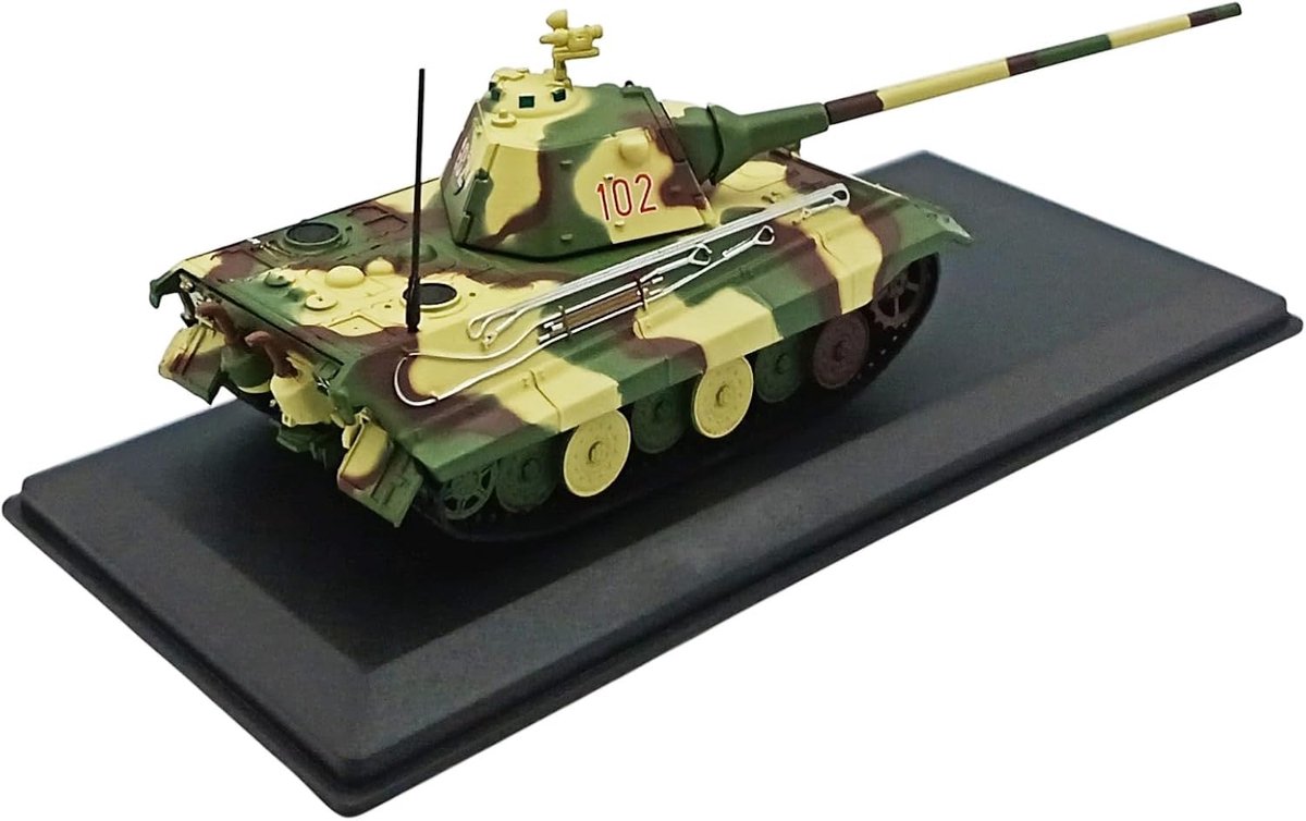 Tanks 1/72 set van 2 - Sherman US Army + E-50 Wehrmacht Duitsland - gedetailleerde modelbouw - ShopVlot