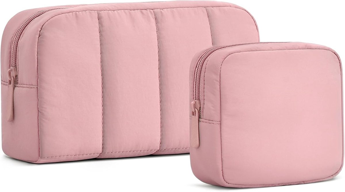 Cosmetic bag toilettas set - waterdicht - met compartimenten - ideaal voor reizen - ShopVlot