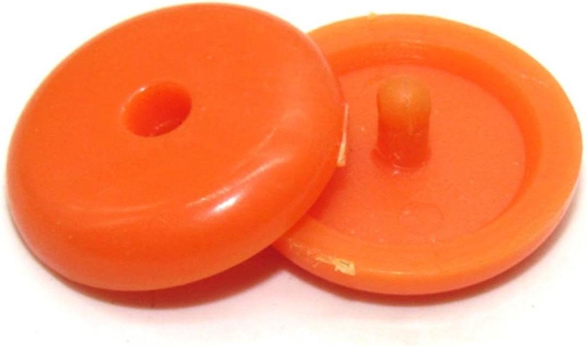 Gordel Stopper Gesp - Gordel Clip Knop - Veiligheid Verstellen - Universele Pasvorm - 10 Stuks - Oranje