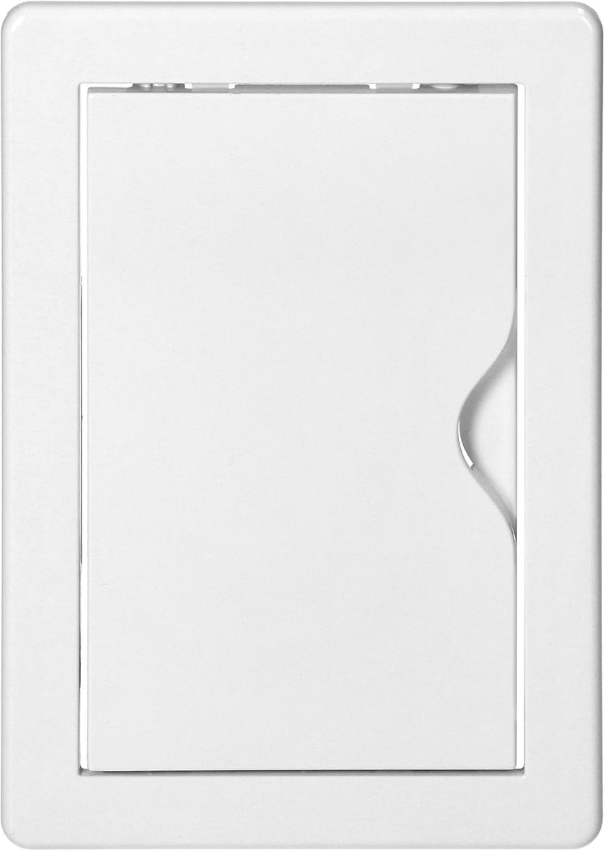 Deuren - Tegelluik - Toegangspaneel Deur Wit ABS (10 x 15 cm)