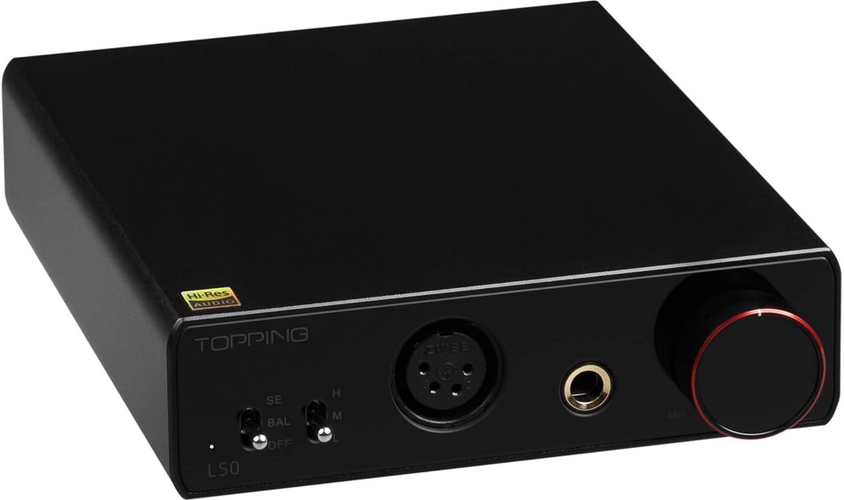 Hoofdtelefoonversterker Ultra Low Noise - NFCA Module 0.3 uV - SE/BAL Ingang - Ideaal voor HiFi Geluid - ShopVlot