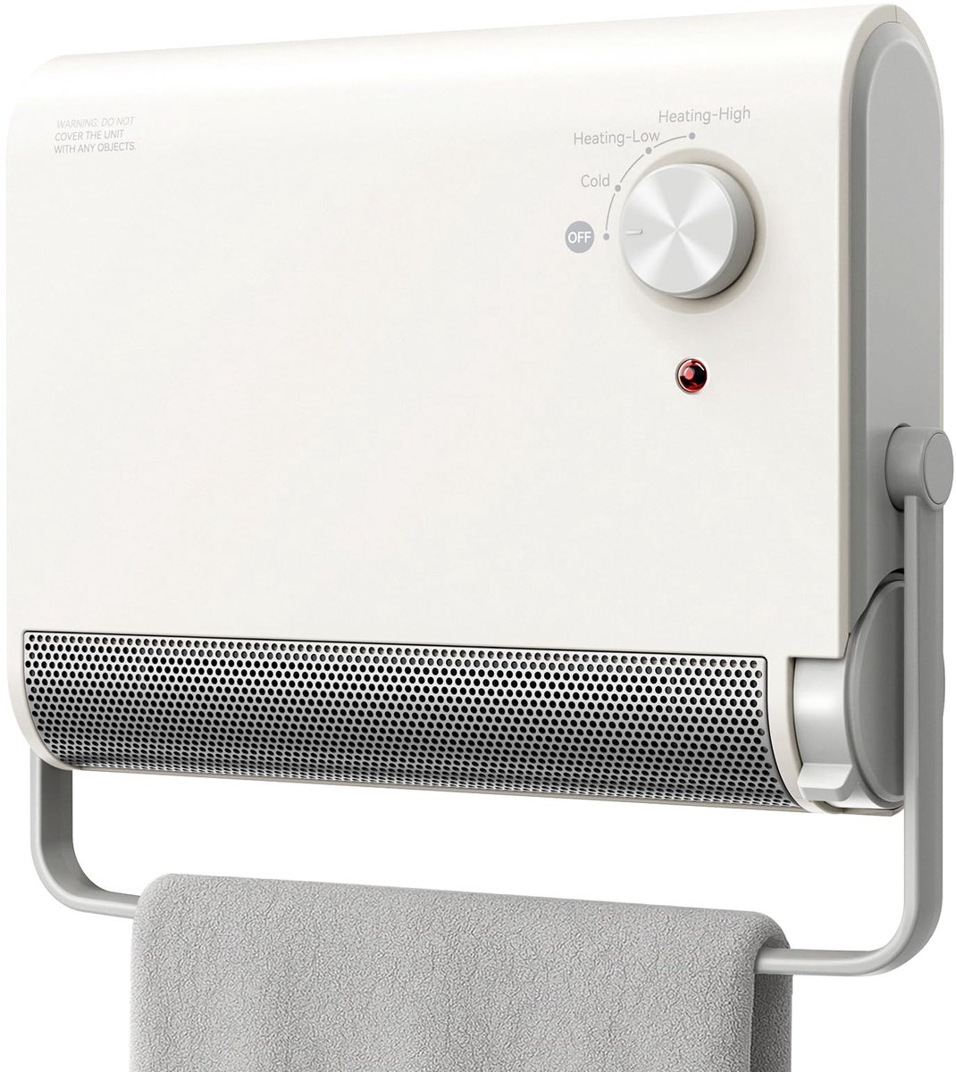 Elektrische Kachel 2000W - Ultradun Wandverwarming - 3 Modi - Directe Warmte en Handdoekdroging - ShopVlot