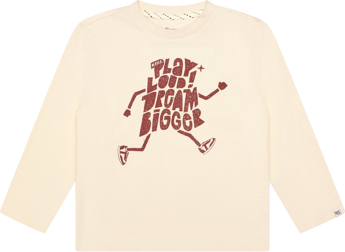 Noppies T-shirt - Bone White - Maat 116