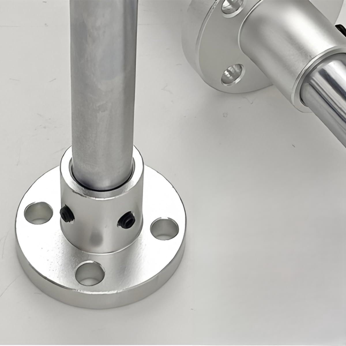 Flens koppeling 6mm - Stalen verbinding - Inclusief schroeven en inbussleutel - Voor RC model motoren - ShopVlot
