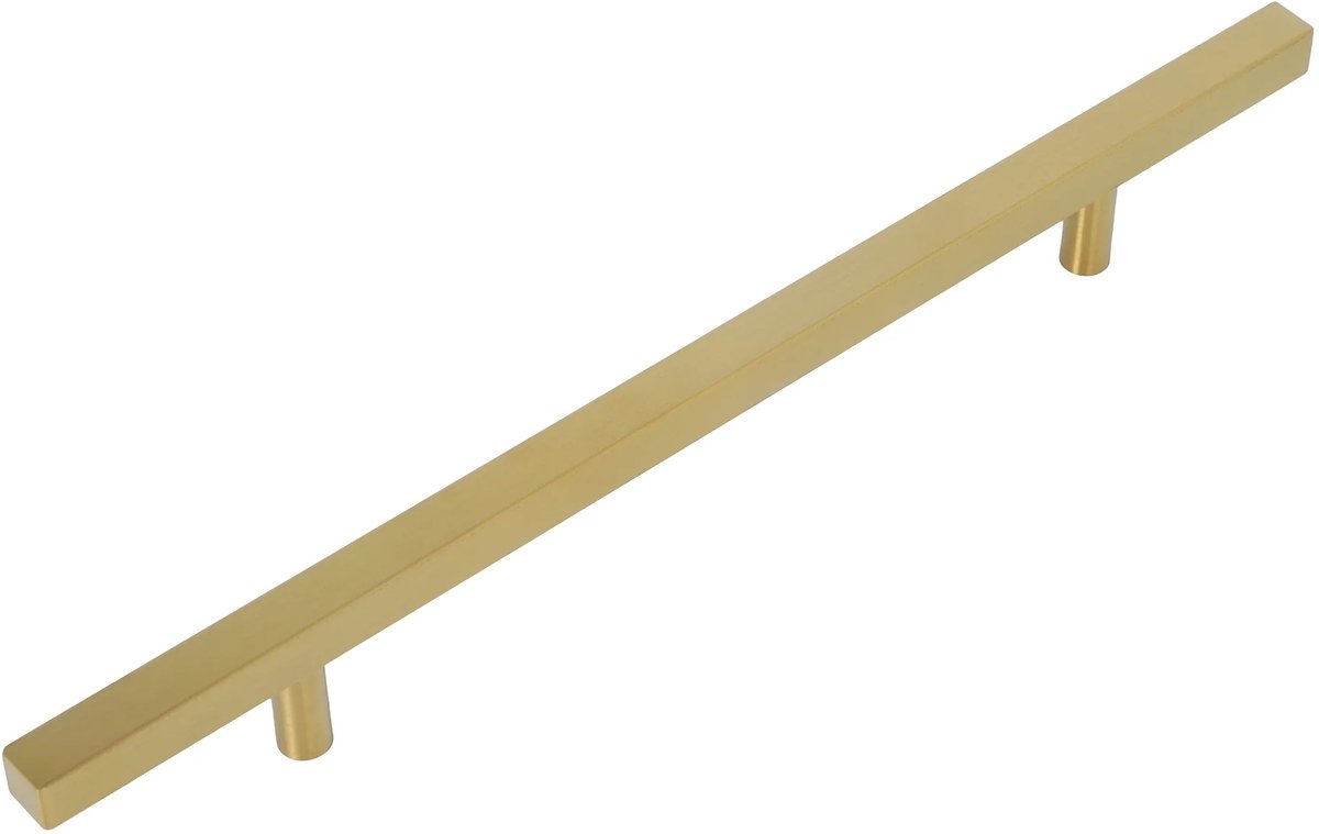 Meubelgreep Valerio mat goud 300mm - Boorafstand 192mm