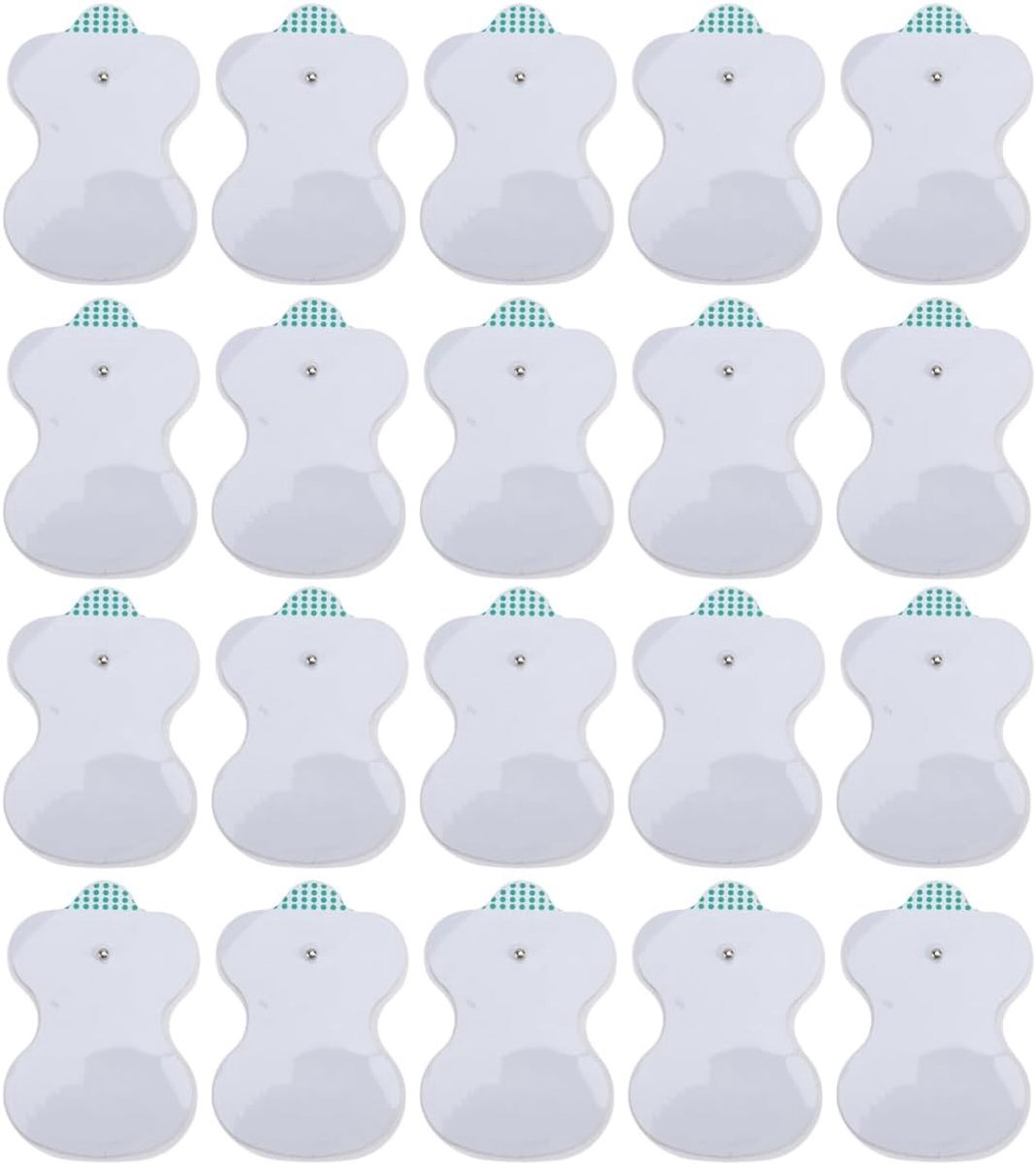 20 Stuks Zelfklevende Electrode Pads voor Massage - Vervangbare Massagers voor Pijnverlichting en Spierontspanning