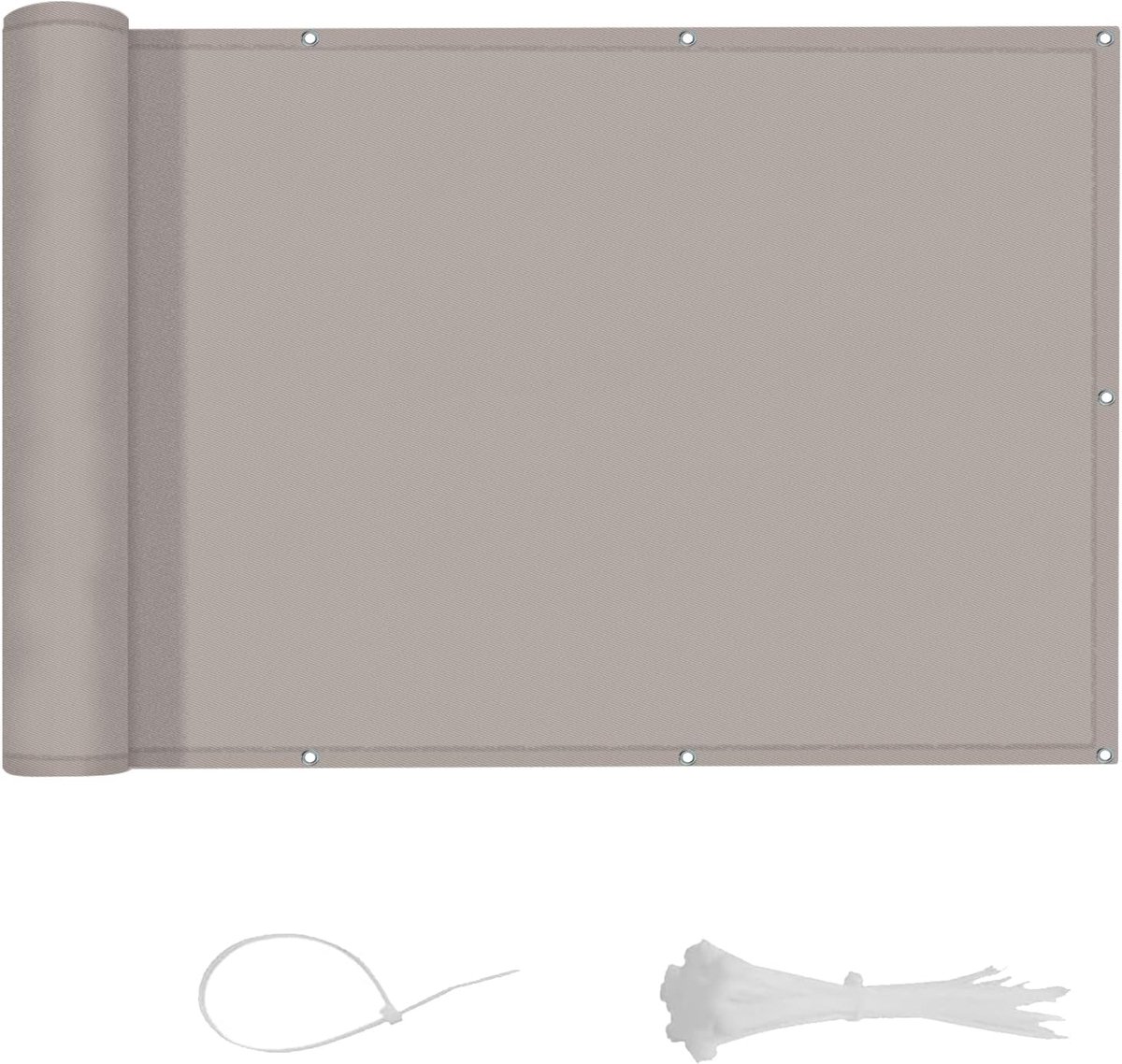 LOVE STORY Balcony Privacy Screen 0.8x5m - Waterproof Balcony Fence Cover (PES), Separation and Protective Screens for - ShopVlot