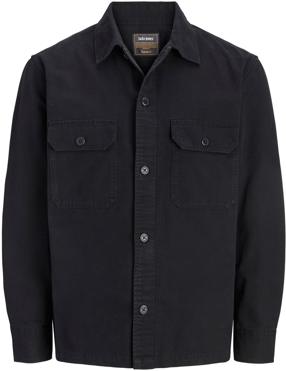 JACK&JONES - JJECOLTON CANVAS OVERSHIRT LS SN Heren Overhemd