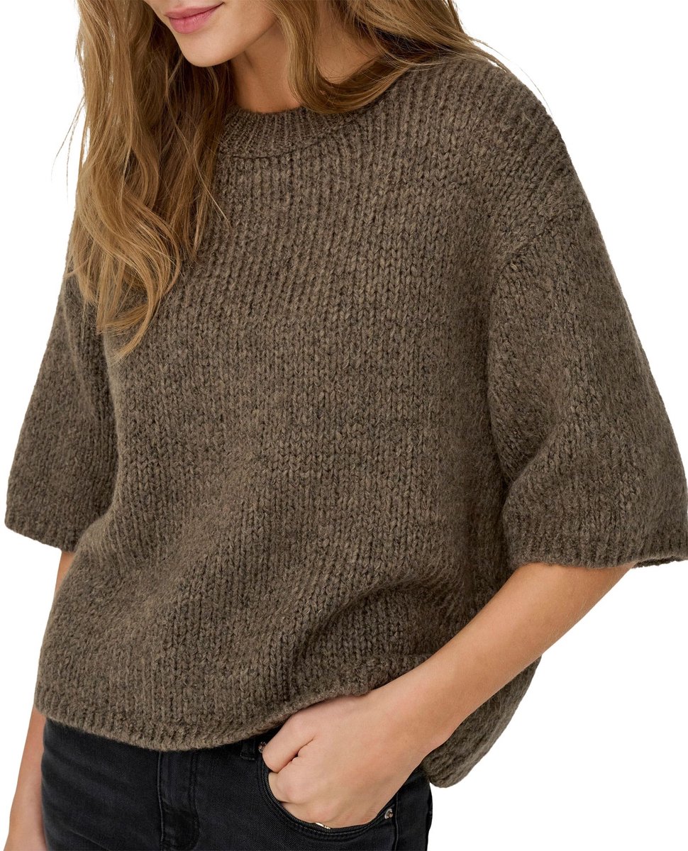 JDY - JDYDICTE S/S PULL O-NECK KNT NOOS Dames Trui — cadeau in Cadeau-ideeën - foto 6