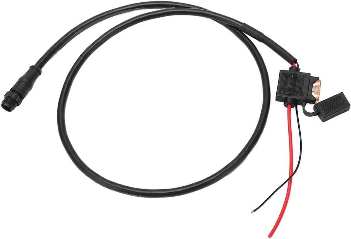 NMEA 2000 N2K Male Voedingskabel met Zekering 5 Pins 1m Lengte voor Maritieme Netwerken en Toepassingen