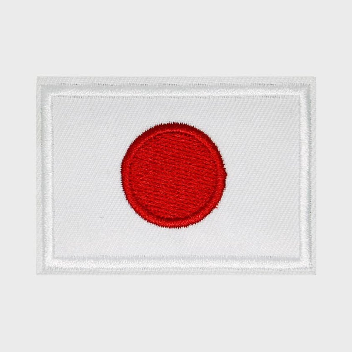 Patchy® – Japanse Vlag Strijk Embleem Patch 6.5 x 4 cm