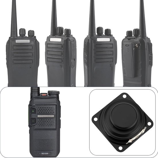 Mini audio speakers 40mm - vierkant - interne magnetische speaker - ideaal voor walkie-talkies en bluetooth audio - ShopVlot van MINI — afbeelding 5