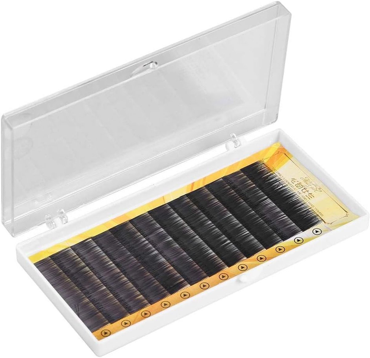 Natuurlijke Herbruikbare Wimpers, 3D Effect, 12 Stuks, 11 mm, Perfect voor Make-up en Oogmake-up
