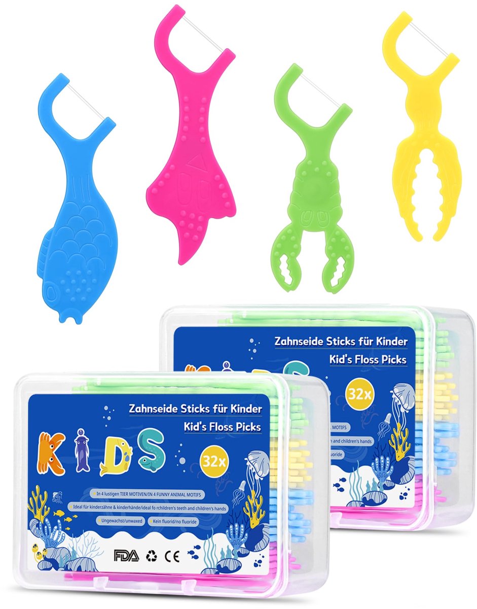 Tandzijde voor kinderen - Kindvriendelijk - Aangename smaak - Voor gezonde tanden - ShopVlot