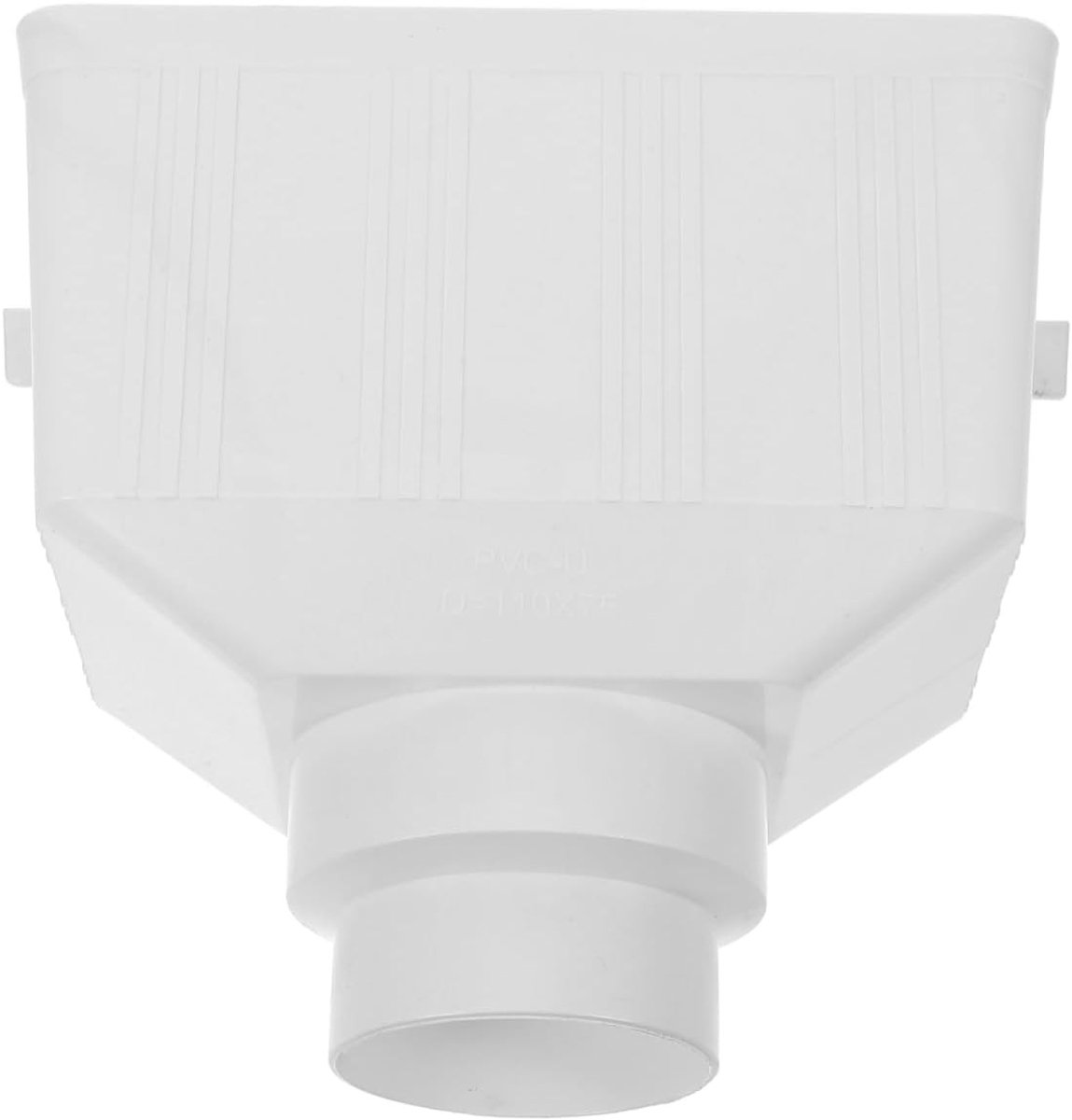 Universele Tuinafvoer Vangnet van Plastic - Afvoeradapter voor Tuin, 110 x 75 mm, Efficiënt Waterbeheer