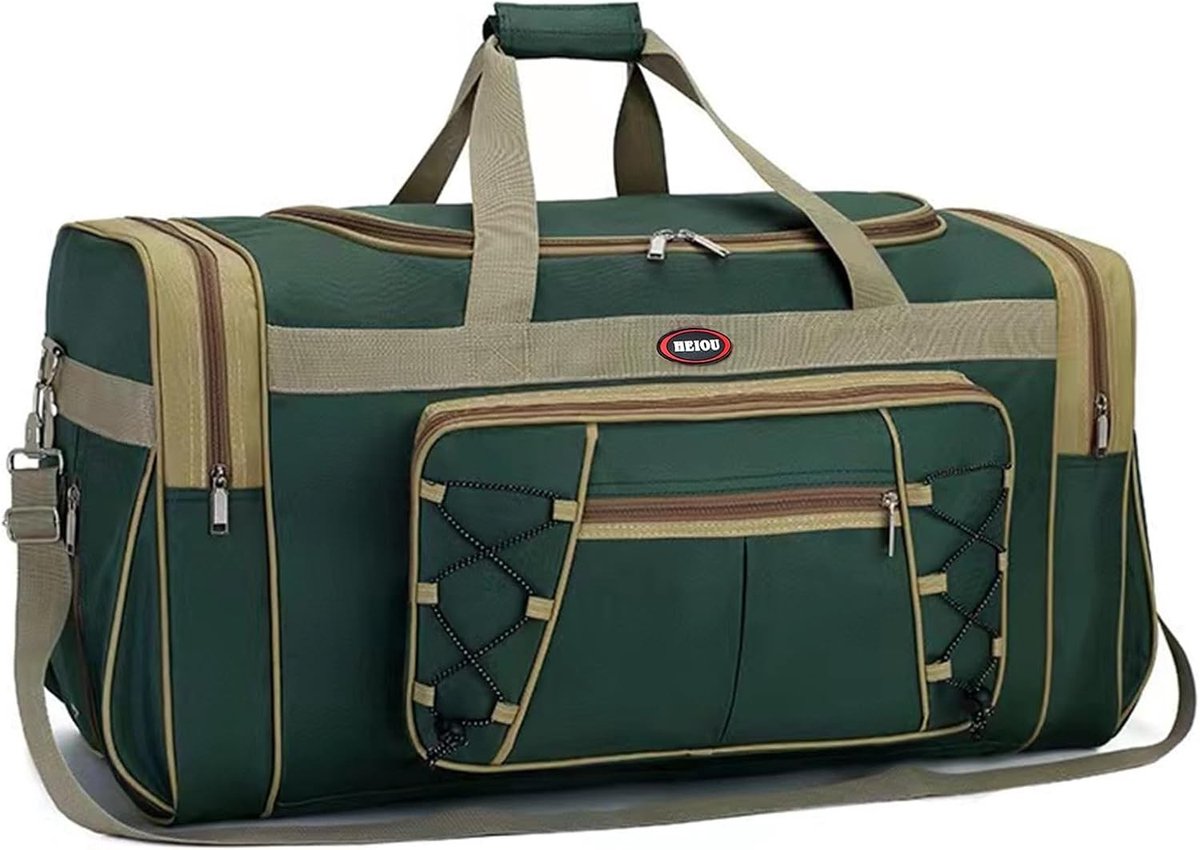 Grote 70L Reistas voor Gym en Weekendtrips - Handbagage, Sporttas en Reisbagage voor Kamperen en Reizen
