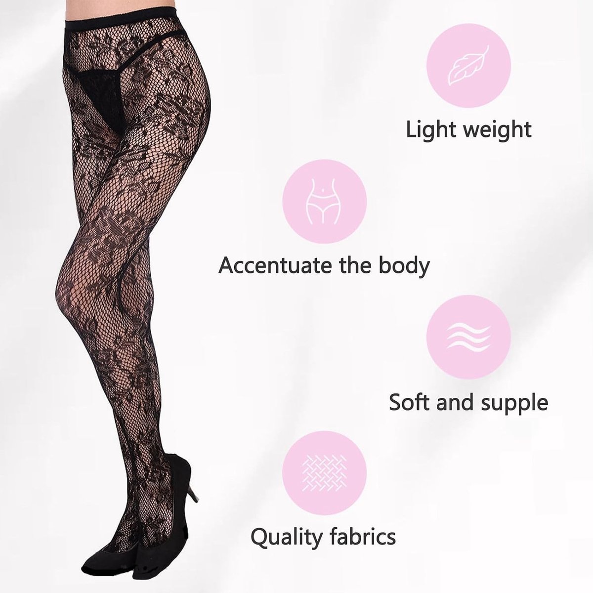2 Paar Vrouwen Visnet Panty’s met Slangenpatroon, Zwarte Transparante Mode voor Feest, Cosplay en Dagelijks Gebruik