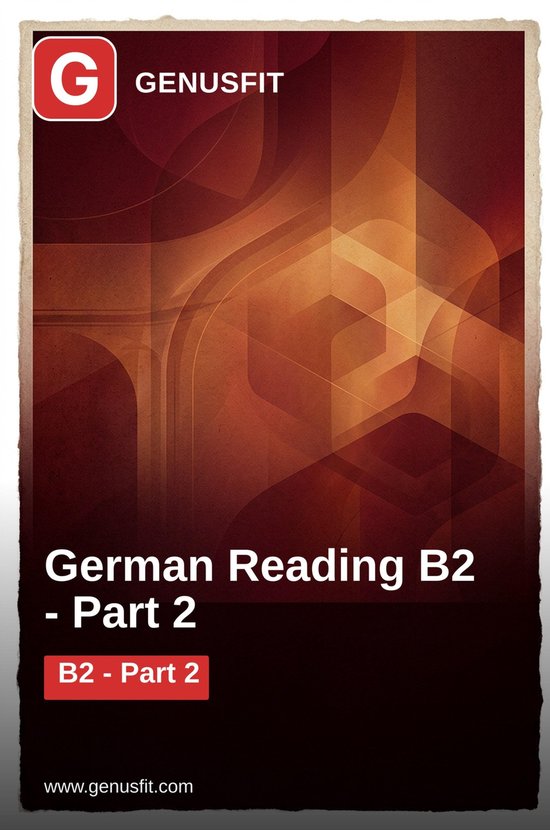 GenusFit: German Reading B2. Part 2/3 - cover