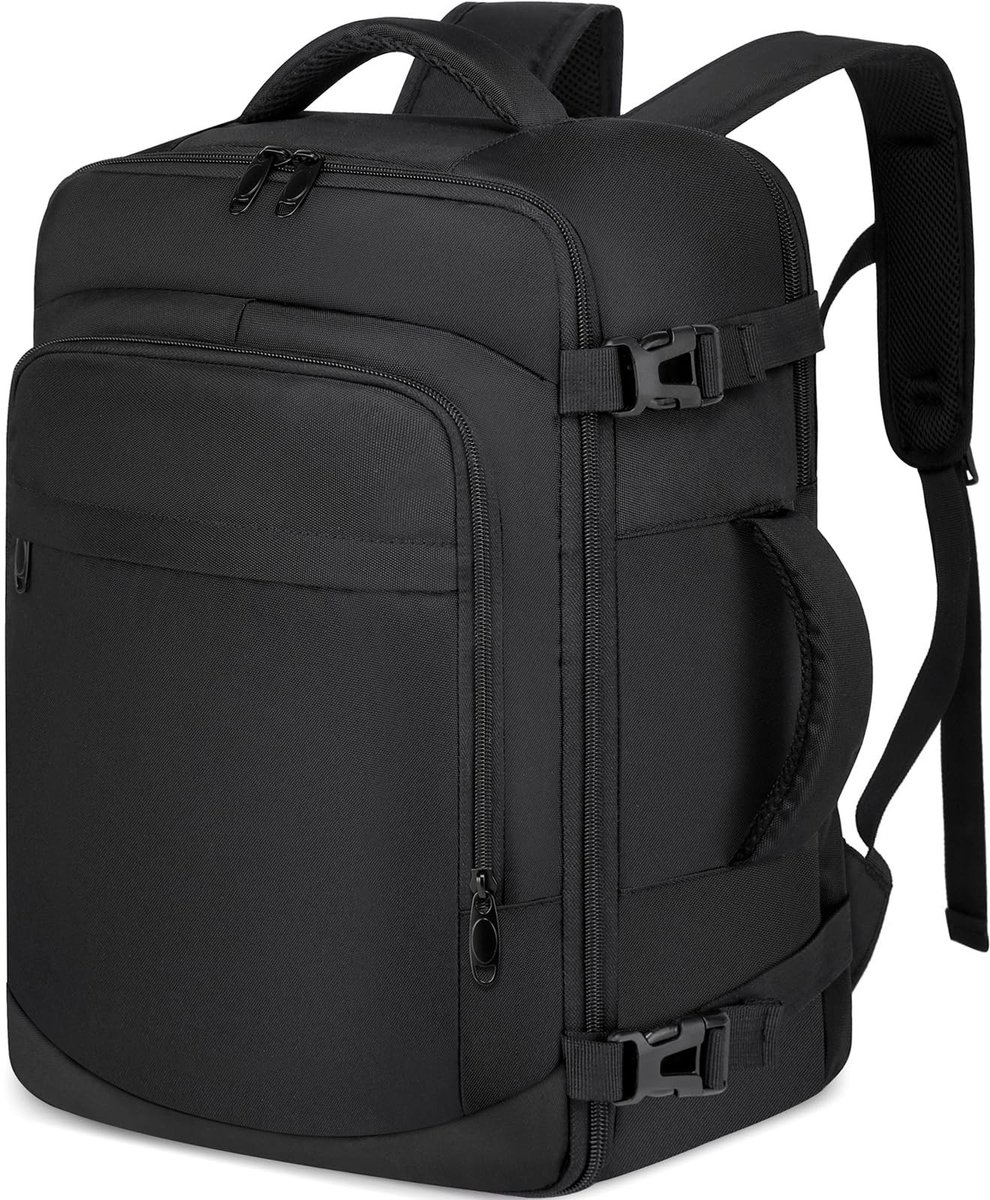 Dailygoods - Handbagage Rugzak voor Vliegtuigen 40x20x25 - Geschikt voor Laptop