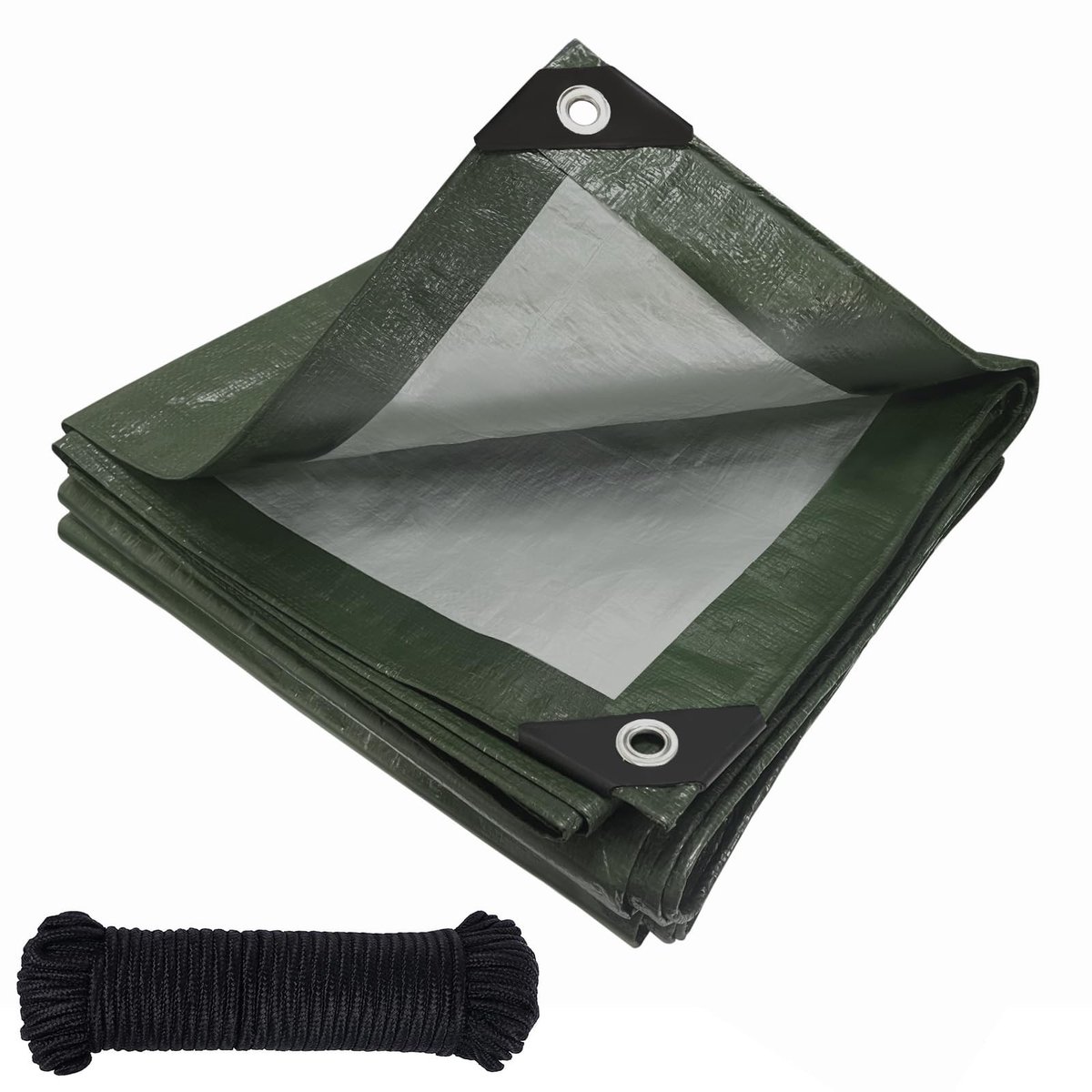 Dailygoods - Waterdicht Afdekzeil 2m x 6m - Bescherming tegen Weer en UV