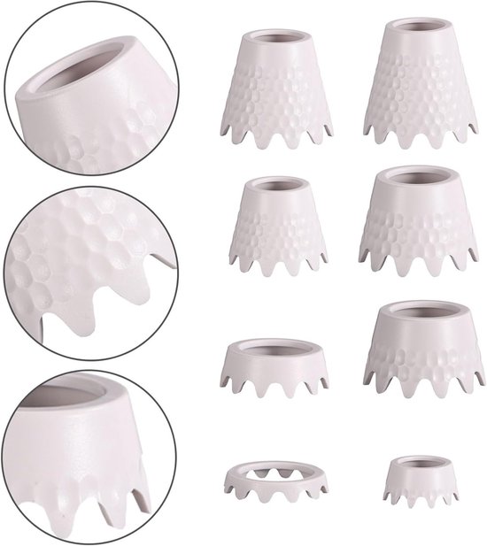 8 Stuks Golf Tees voor Indoor en Outdoor Gebruik, Diverse Maten, Praktische Accessoires voor Golftraining en Driving Range — afbeelding 3