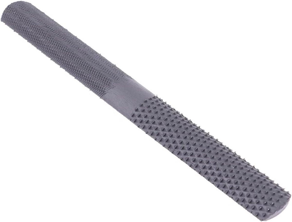 Houtsnijvijlen Rasp - Houtbewerking Vijl - Hout Bewerken - 4-in-1 Ontwerp - 20 cm - Zilver