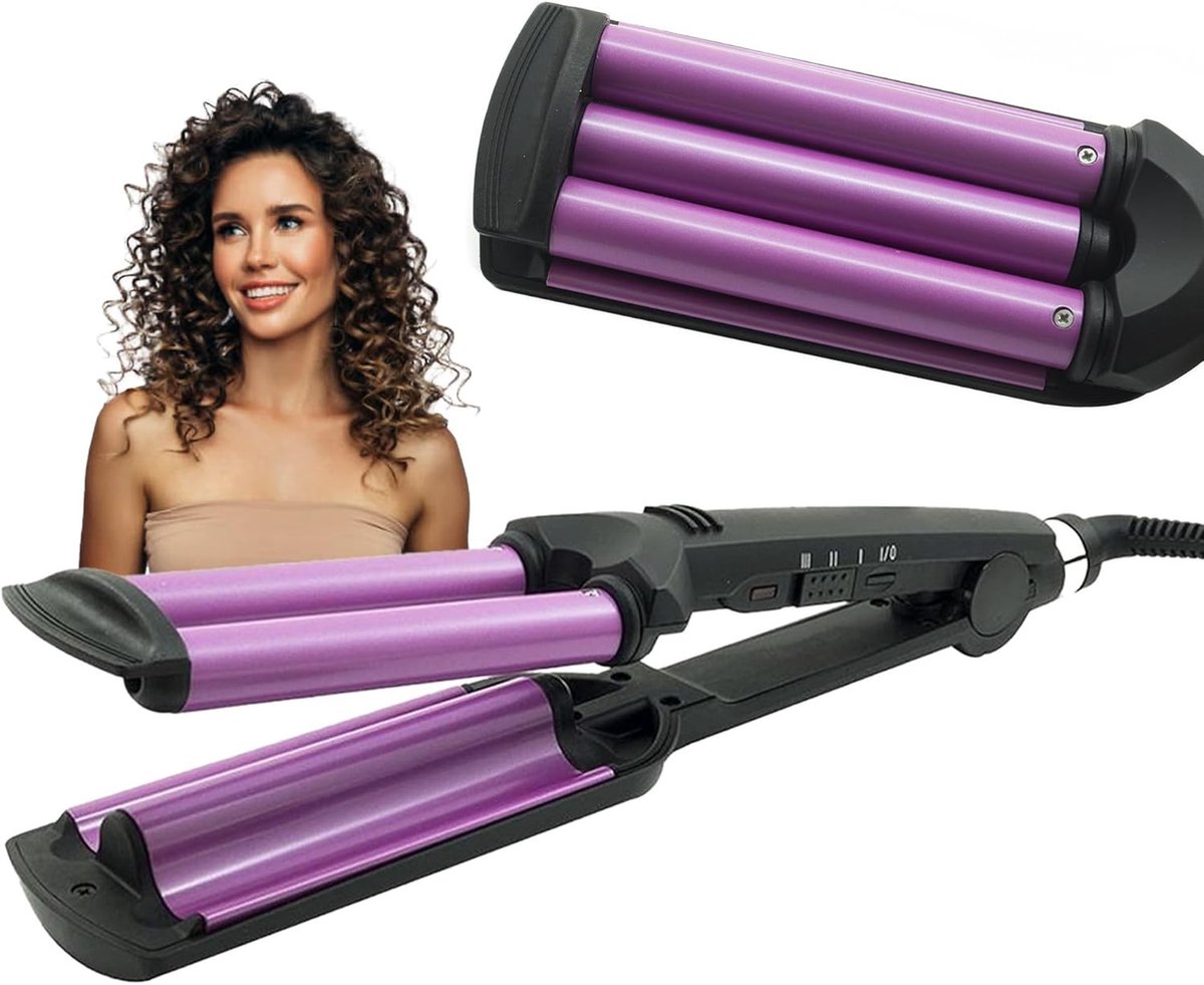 Krultang - Diverse Kleuren - Professionele Krullende Effecten - Snelle Verwarming - Voor Alle Haartypes