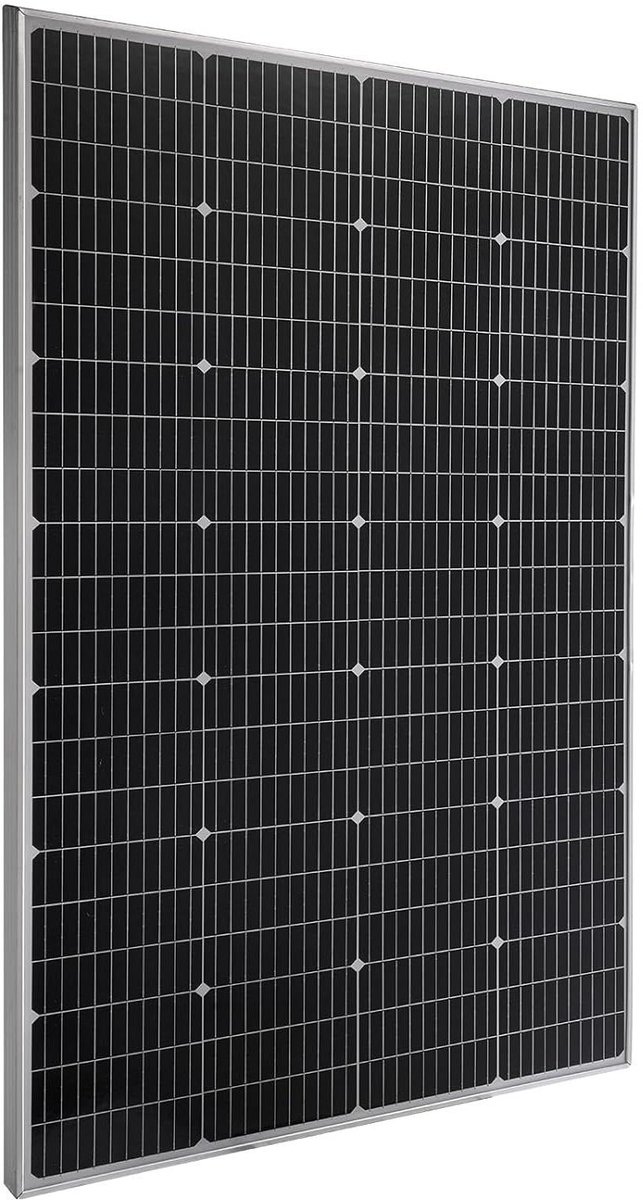 Zonnepaneel Monokristallijn - Zonne-energie Paneel - Energie Opwekken - Hoge Efficiëntie 23% - 134 x 76 cm - Zilver
