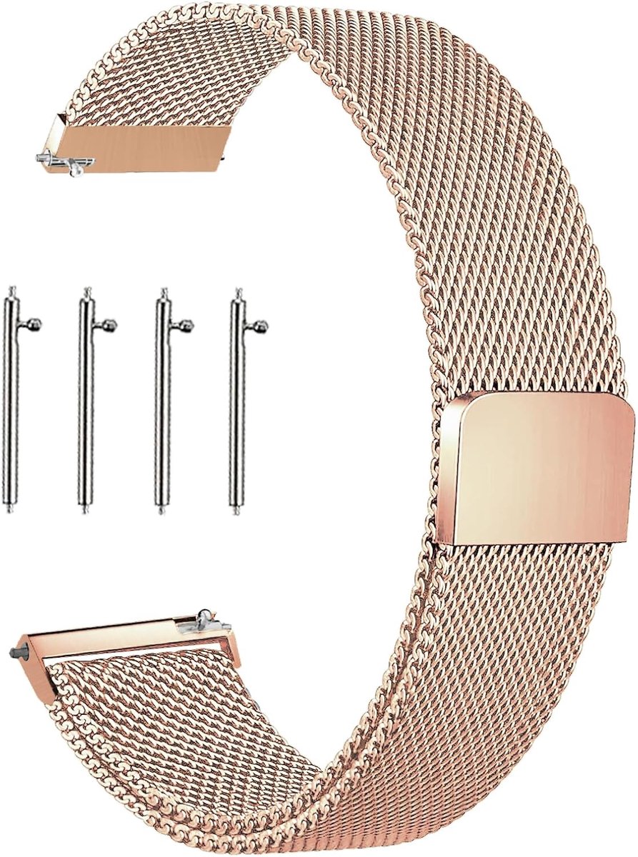 mesh horlogeband 14 mm 16 mm 18 mm 20 mm 22 mm 24 mm armband