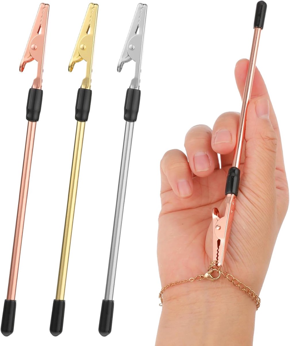 3Pcs Armband Bevestigingsmiddelen Tool Armband Sluiting Helper Sieraden Koppeling