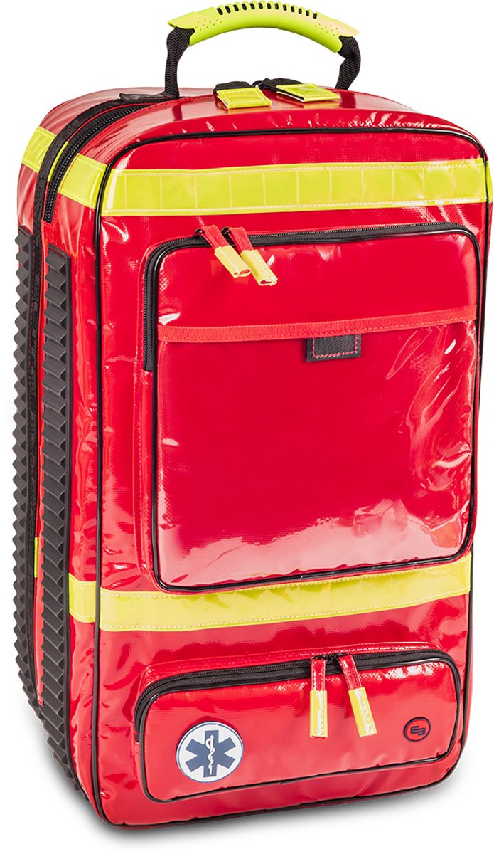 EMERAIR Tarpaulin – Spoedtas voor Advanced Life Support (ALS) - Rood - Professionele spoedtas