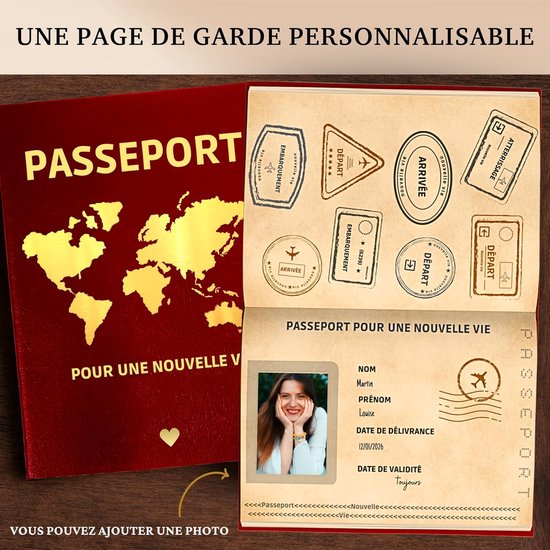 Gastenboek Vertrek Collega Werk. Origineel cadeau Humor Vrouw Man — afbeelding 3