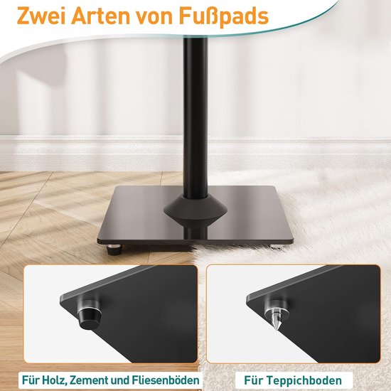 Standaards voor Sonos Era 300, hoogte 80,7 cm, vloerstandaards met — afbeelding 4