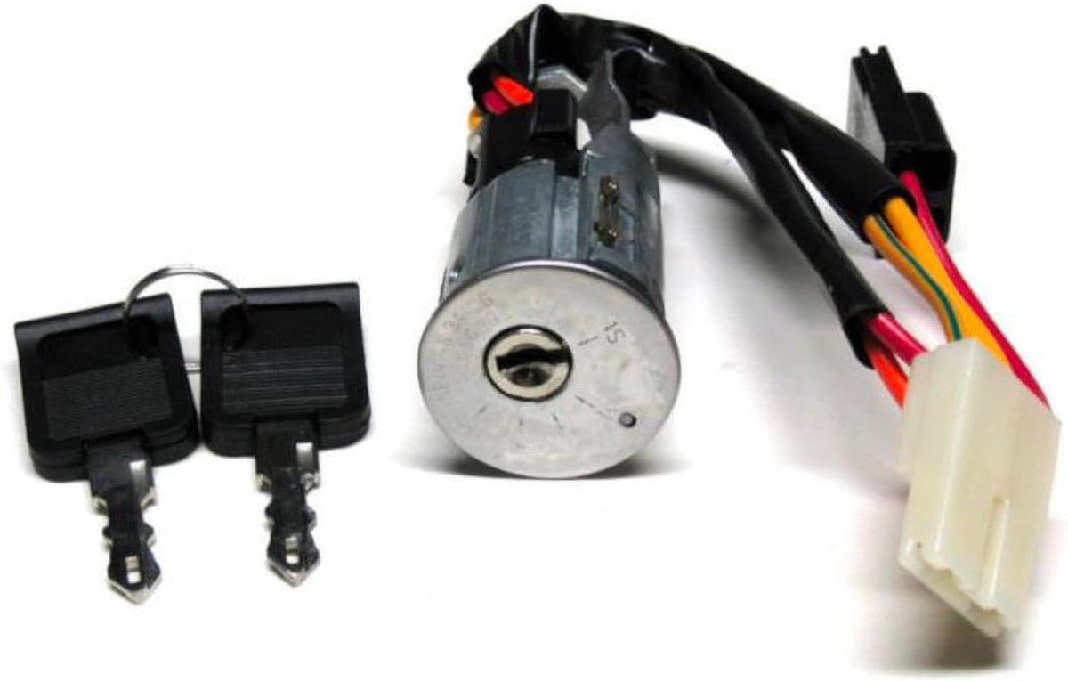 Stuurslot Startschakelaar met Dubbele Sleutels Compatibel voor Renault Clio 1 Ruimte 2 R19 Verkeer 1 R21 Master II Interstar Movano A OEM: 7700805669