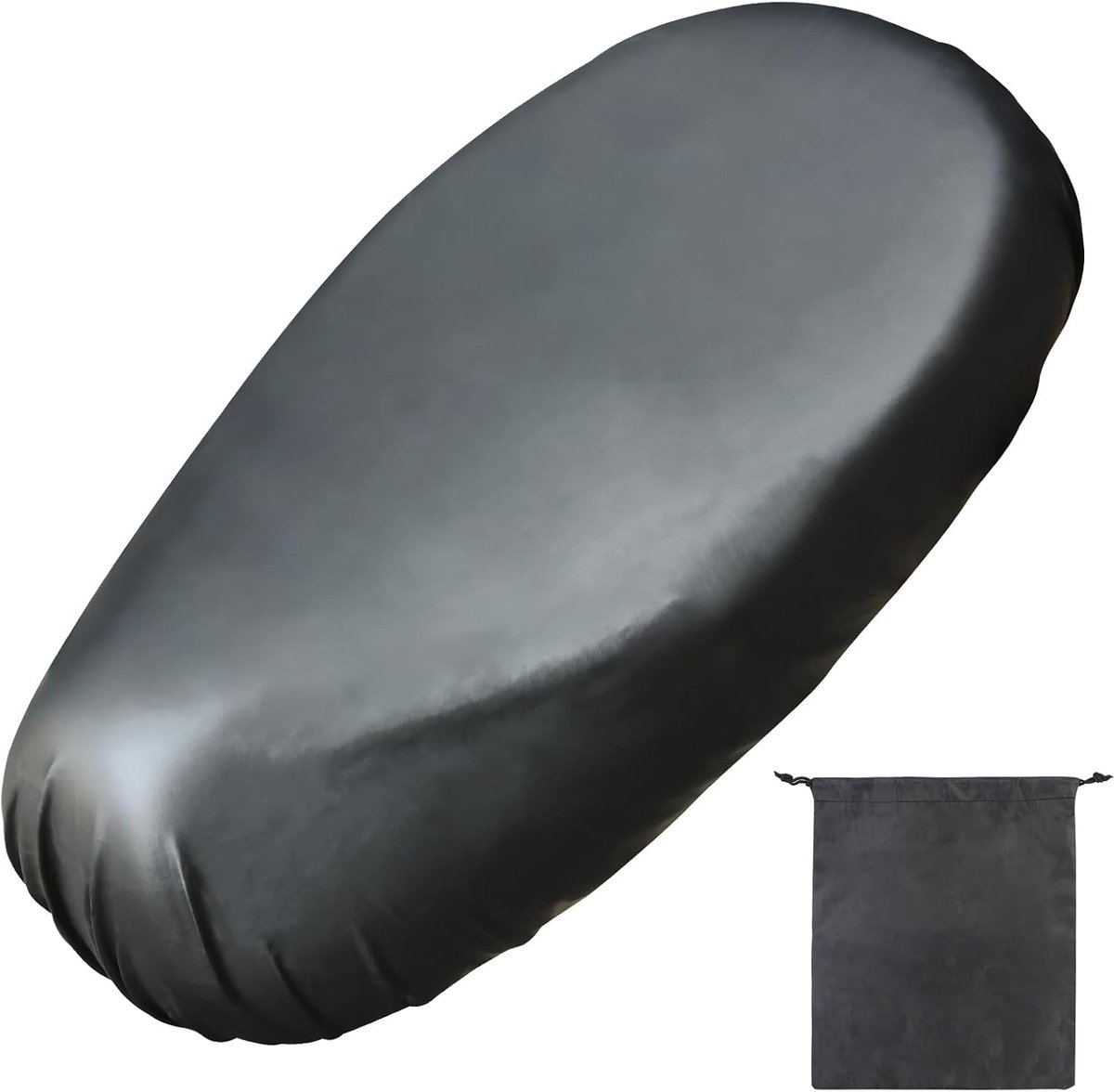 Motorstoelhoes universeel 75-82 cm - regenbescherming met opbergtas - elastische band - SnelShoppen