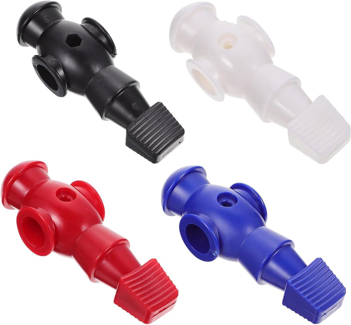 Tafelvoetbal Spelers - Voetbalmannetjes Vervanging - Tafelvoetbal Spel - Slijtvast Hars Materiaal - 10.5 cm - Diverse kleuren