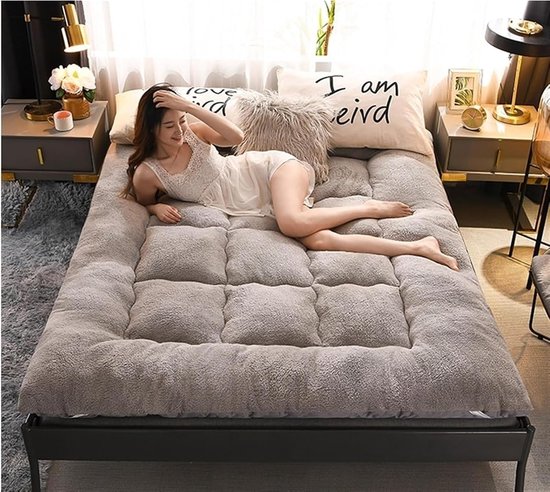 Futon Matras - Japanse Tatami Mat - Gastvrij Ontvangen - Opvouwbaar en Draagbaar - 150 x 200 cm - C — afbeelding 5