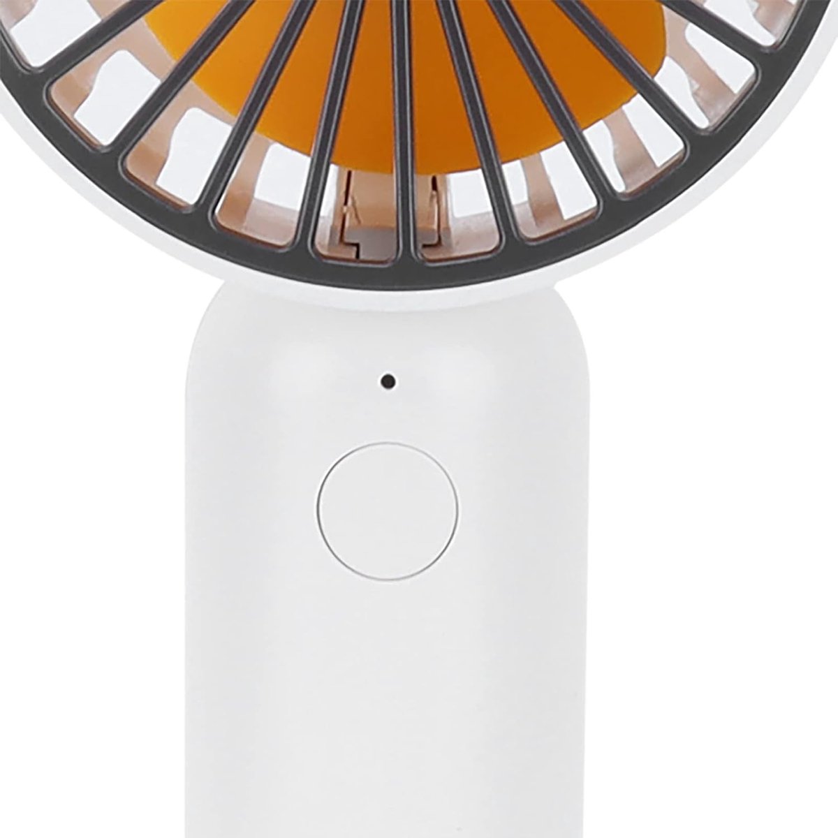 Mini Handventilator - Draagbare Ventilator USB - Persoonlijke Verkoeling - Stille Werking - 17 x 7 x 6 cm - Wit