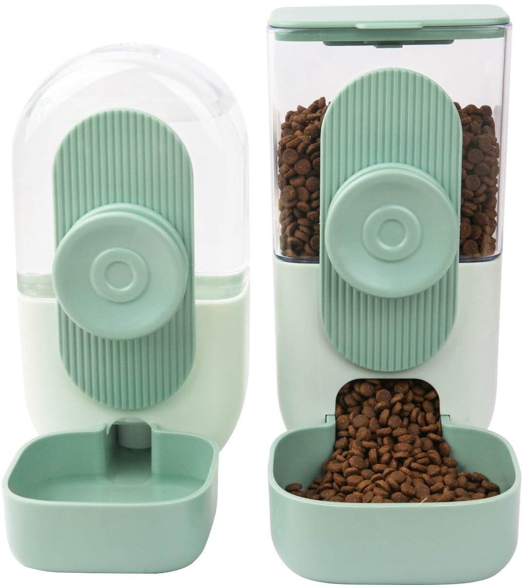 Omgoods - Automatische Voederdispenser voor Kleine Huisdieren - Groen