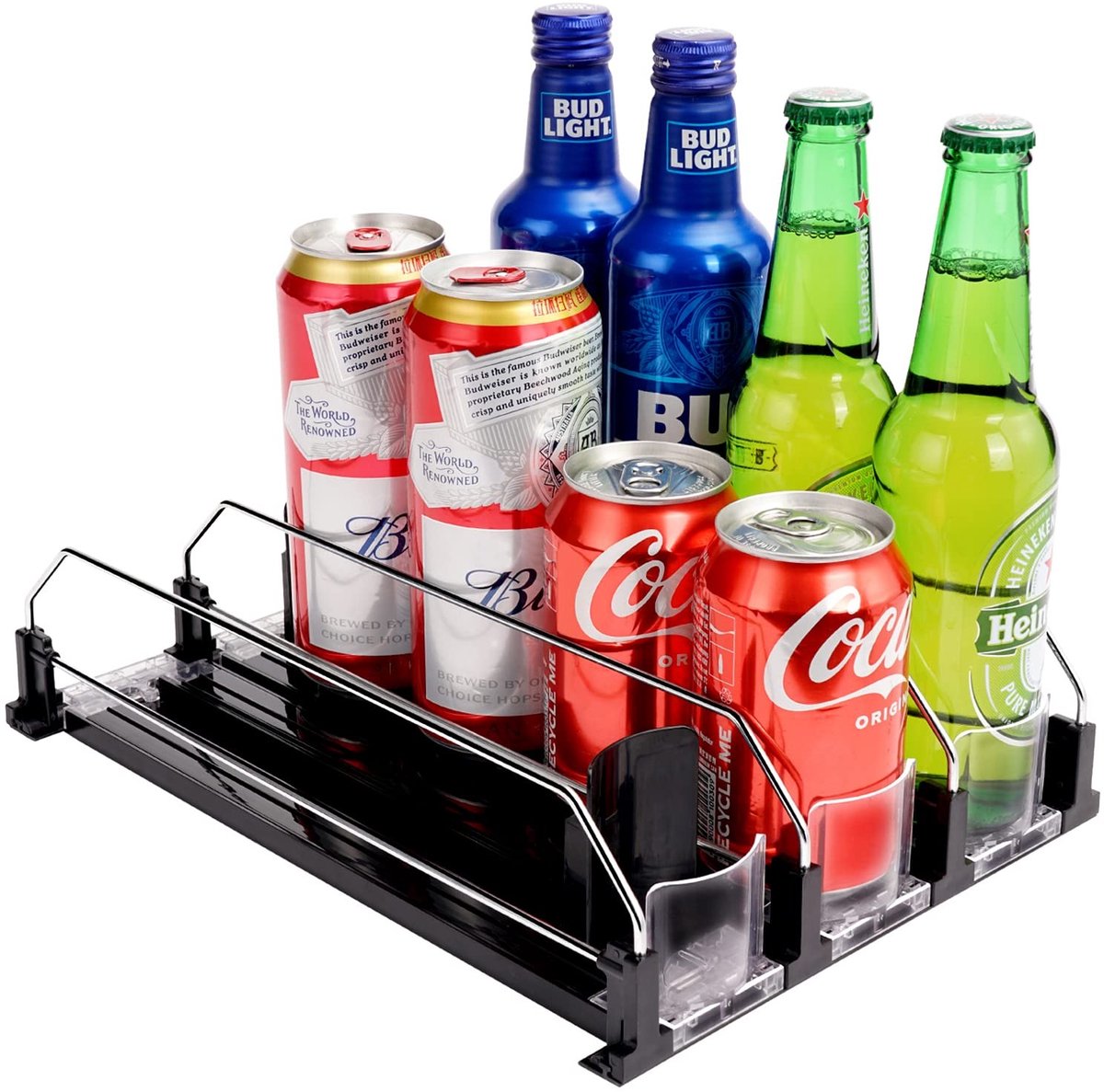 Omgoods - Automatische Blikjesorganizer voor Koelkast - Dispenser voor Bier en Frisdrank