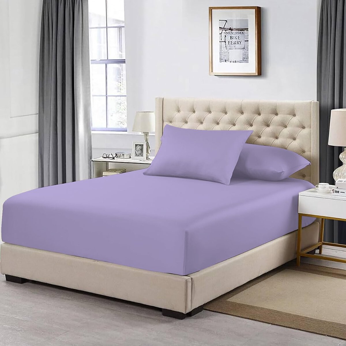 Omgoods - Extra Diepe Fitted Sheet 40 cm van Egyptisch Katoen