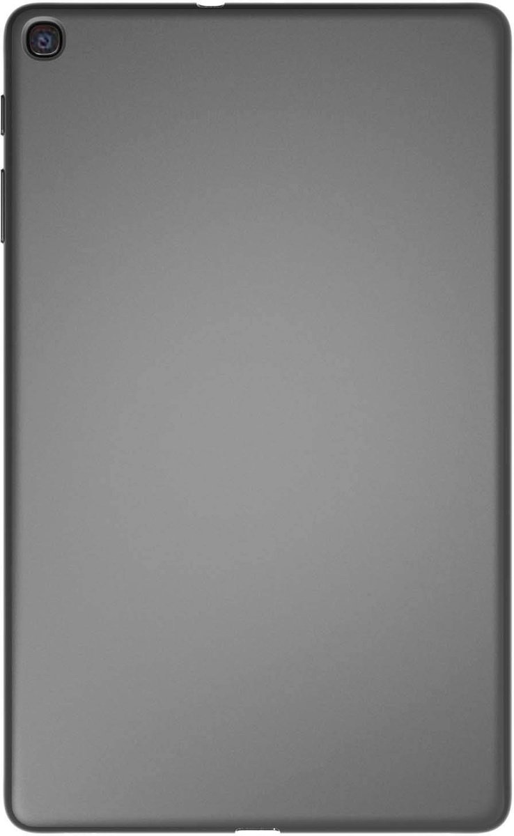 Omgoods - Flexibele TPU Silicone Cover voor Samsung Galaxy Tab A7 T500/T505 - Zwart