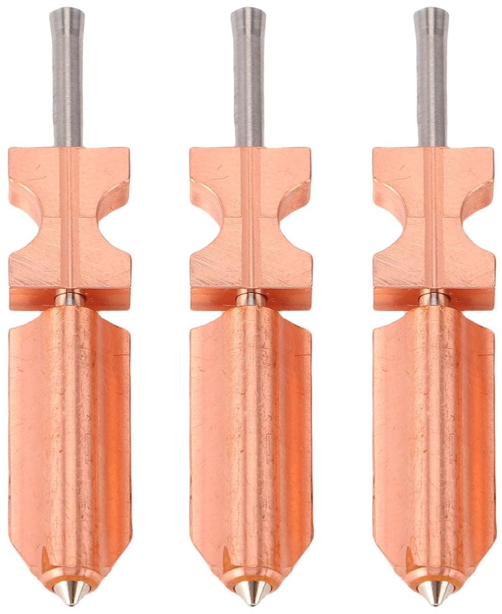 3PCS Upgrade Nozzle Hotend Fit voor AD5X 3D Printer Alle Metalen Snel Afneembare Nozzle Hotend 0.25MM 0.4MM 0.6MM