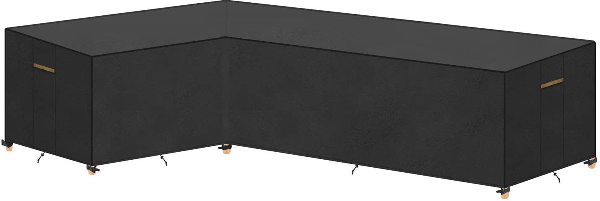 Omgoods - L-vormige Tuinsofa Hoes 216 x 270 x 87/80 cm Waterdicht