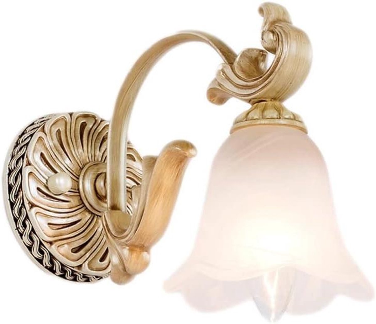 Spiegellamp Badkamer - Kaptafel Lamp Wandlamp - Make-up Verlichting - Zacht Mat Glas - 15cm - Zilver
