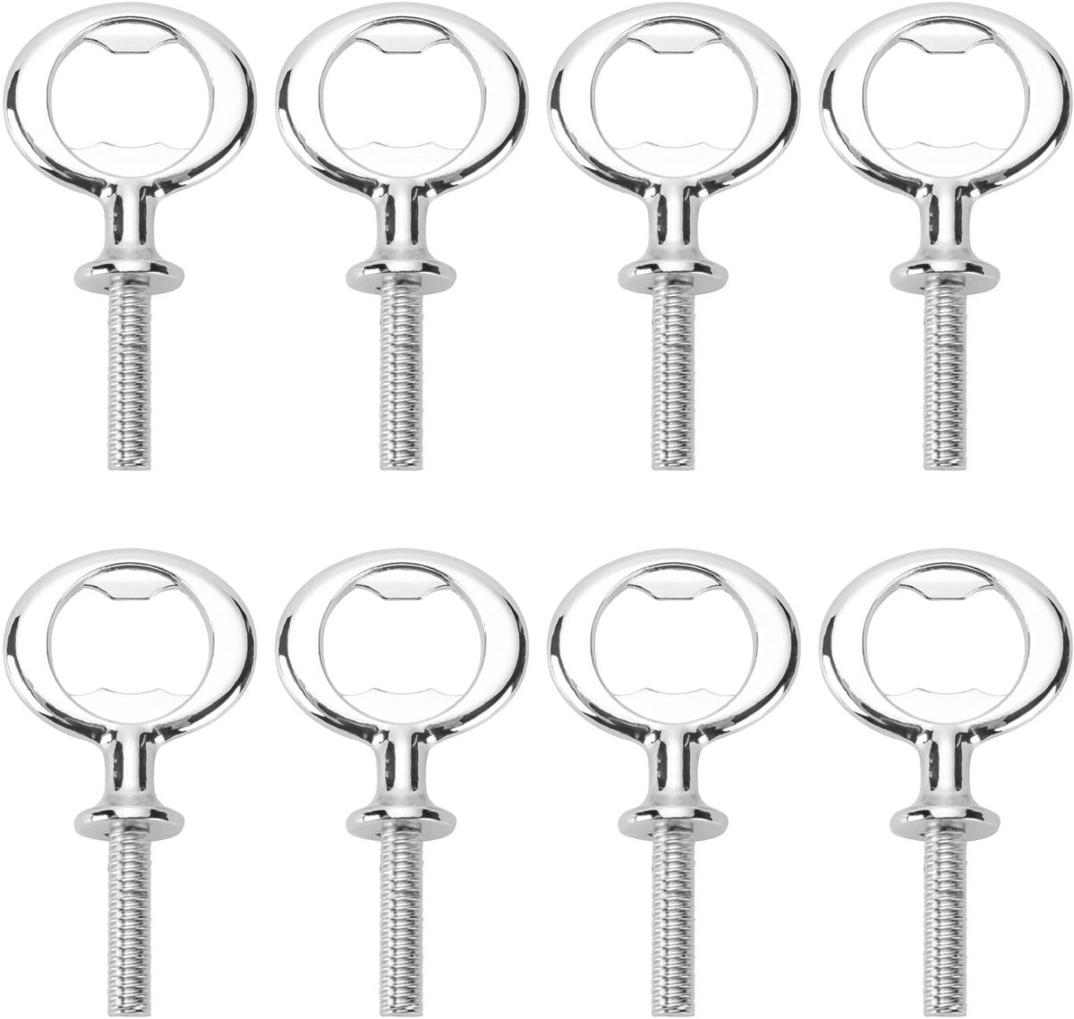 Bottle Opener Set of 8 Metal Bottle Opener DIY Bottle Opener Unprocessed - ShopVlot