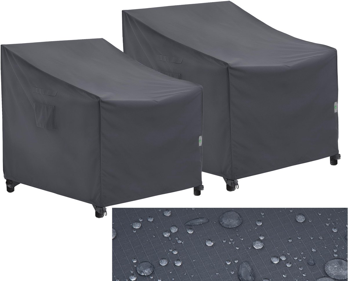 Omgoods - Set van 2 Waterdichte Tuinstoelhoezen